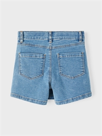 NAME IT Shorts Nederdel Laila Medium Blue Denim